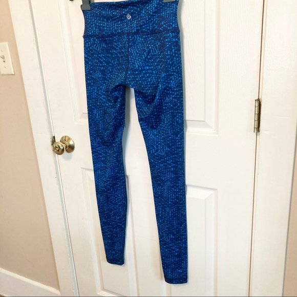 Lululemon Wunder Under Pant III Samba Snake Kayak - Picture 10 of 12